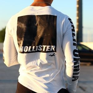 HOLLISTER LOGO GRAPHIC TEE